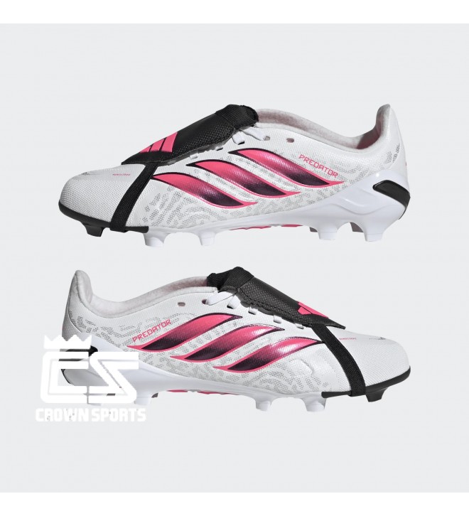 ADIDAS PREDATOR LEAGUE FOLD-OVER TONGUE FIRM GROUND FOOTBALL BOOTS KIDS IH2107